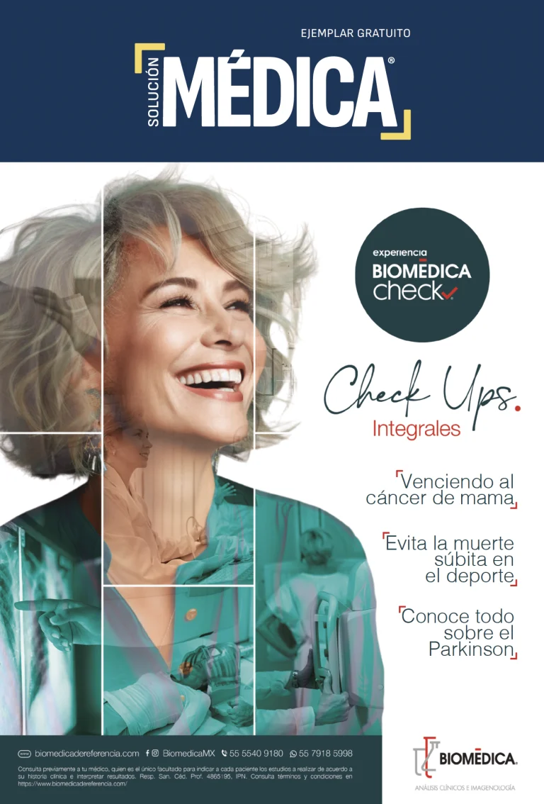 Portada de la revista solución médica versión Biomédica
