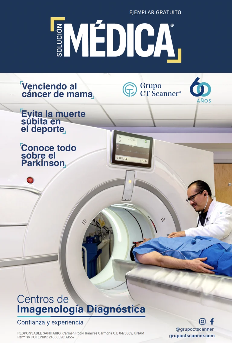 Portada de la revista solución médica versión CT Scanner