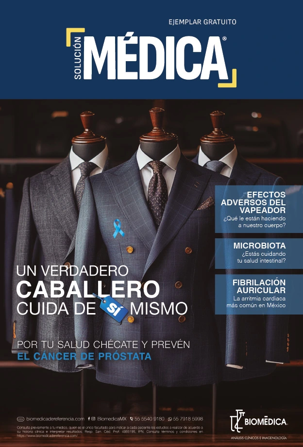 Portada Revista Solución Médica Volumen 5 Octubre Noviembre 2024 Edición Biomédica
