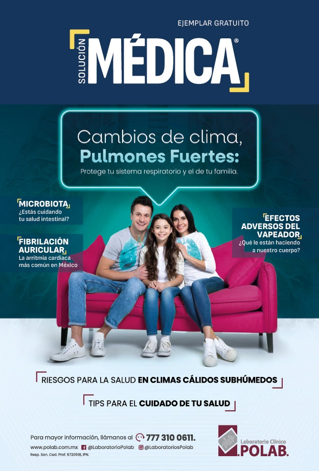 Portada Revista Solución Médica Volumen 5 Octubre Noviembre 2024 Edición POLAB