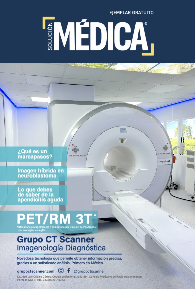Habitación de hospital con una resonancia magnética.